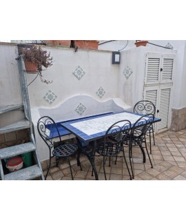 Table Base Roma with tiles