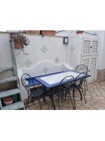 Table Base Roma with tiles